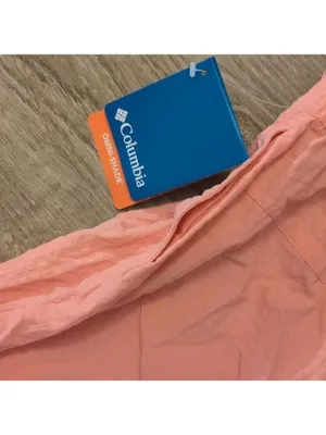 Columbia Pink Omni shade boundless trek active shorts size large thumbnail 7