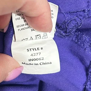 Greys Anatomy Barco Women Scrub Pants S Purple Style 4277 Cargo Pocket‎ Uniform thumbnail 8