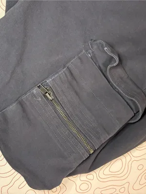 CARMAR Los Angeles Charcoal Cargo Jogger Pants Size 2 Black thumbnail 5
