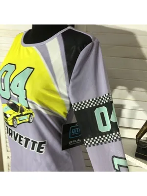General Motors Corvette Graphic Mini Bodycon Dress Purple M thumbnail 9