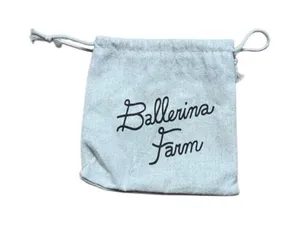 Ballerina Farm Mini Square Dust Bag 6” x 6” thumbnail 1
