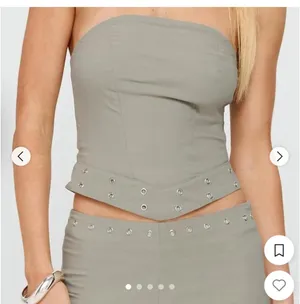 Princess Polly Green / Khaki Corset thumbnail 1