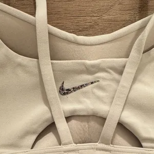 Nike Women's Beige Sports Bra thumbnail 2