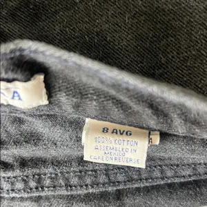High Sierra 100%‎ Cotton High Rise Straight Leg Jeans Size 8 Black thumbnail 4
