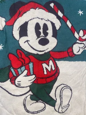 Vintage Disney Spirit Mickey Mouse Holiday Sweater thumbnail 4