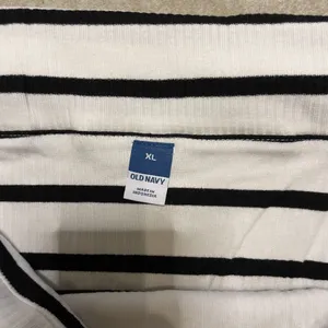 NWT Old Navy Womens Striped Off Shoulder Ribbed Top‎ XL thumbnail 4