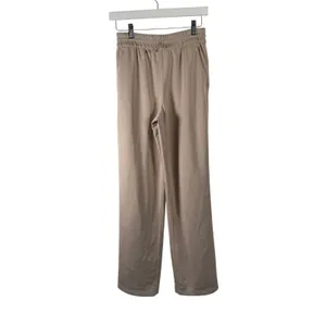 Lululemon Softstreme High Rise Relaxed Straight Leg Pant Beige Tan READ Womens 4 thumbnail 2