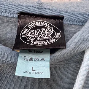 Santa Cruz Delfino Ego Flower Blue Tie Dye Hoodie thumbnail 6