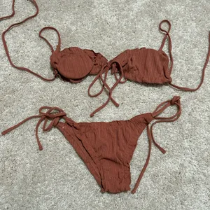 SheIn Brown Bikini Set thumbnail 1
