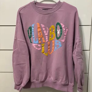Playboy By PacSun Purple Club Crew Neck Sweatshirt thumbnail 2