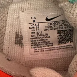 Nike Women's Sneakers Air Force 1‎ Low Shadow Sail Blue Green sz 8 CI0919-109 thumbnail 10