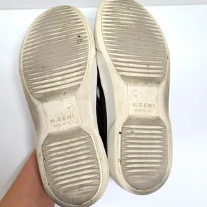 M. Gemi Cerchio Leather Slip On Shoes in Brown Size 6‎ thumbnail 8