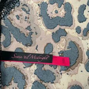 Seven till Midnight Leopard Print Cami &‎ Pant Sleep Set Size 1X/2X (Z93) thumbnail 3