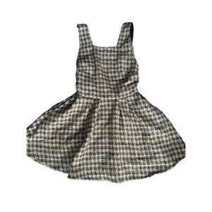 BCBGMAXAZRIA Unbranded Houndstooth Pinafore Dress SIZE M thumbnail 2