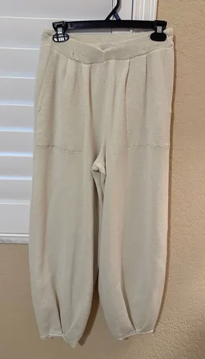 Free People Soft Cream Pull-On Joggers thumbnail 1