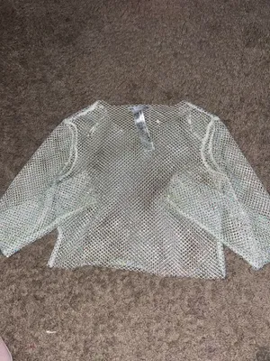 ZARA Swimsuit badazzeled coverup thumbnail 2