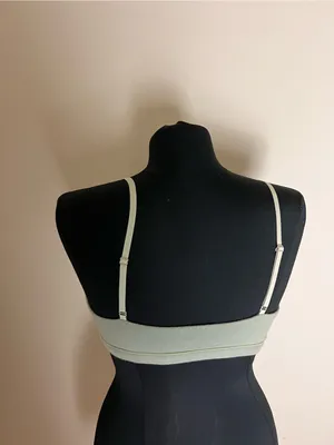 Skims Mineral Cotton Jersey Scoop Bralette thumbnail 3
