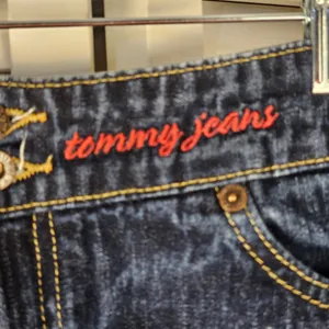 Vintage Y2K Womens Juniors Tommy Jeans Hilfiger Denim Mini‎ Skirt 7 thumbnail 3