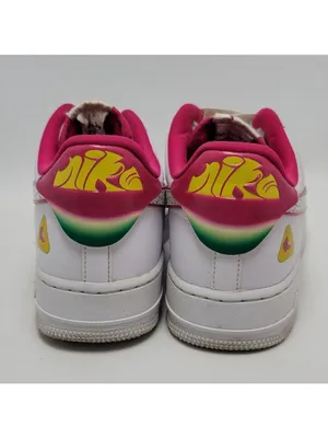 Nike Air Force 1 LX Dragon Fruit Low Top Pink White Sneakers Dv3809-100 Size 10 thumbnail 6