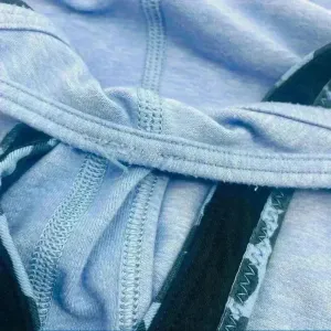 Lululemon Periwinkle Racerback‎ W/Cheetah Print Sport Bra thumbnail 7