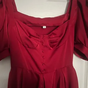 Source Unknown Burgundy Midi Dress thumbnail 4