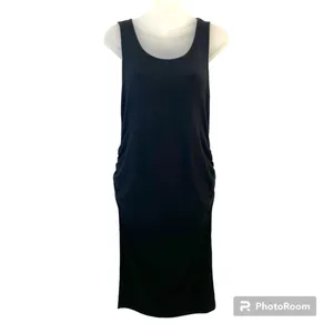 Women’s Black Sleeveless Maternity Dress Size Small thumbnail 2