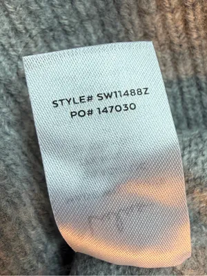 NWT LULUS Women’s Casually Elevated Cutout Surplice Long Sleeve Sweater Size M thumbnail 7
