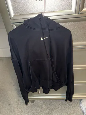 Black Nike hoodie  thumbnail 1
