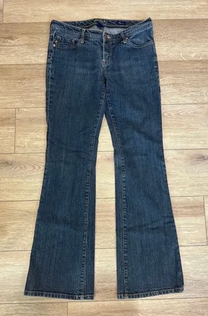 Seven7 Blue Flare Jeans thumbnail 1
