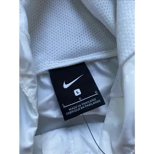 Nike Air Force White and Royal Blue Half-Zip Windbreaker Womens Sz Large thumbnail 3