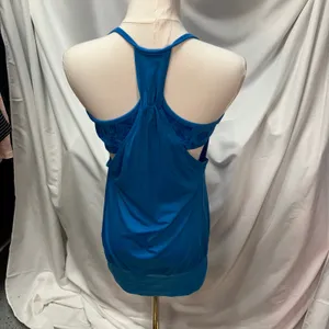 Lululemon No Limits Tank Womens 6 Paisley Cornflower W1575S Active‎ Sport thumbnail 3