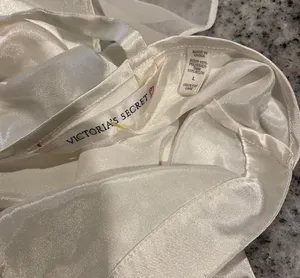 victoria’s secret white slip dress thumbnail 4