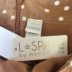 NWT L*Space Lanie Polka Dot Wrap Skirt Sz M thumbnail 8