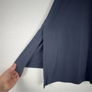 Athleta Explore Tank‎ Gray XXS High Neck UPF 50 Athletic Yoga Top thumbnail 7