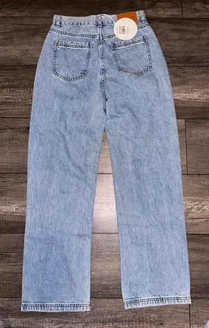 Princess Polly Ripped Denim Jeans High-Waisted thumbnail 4