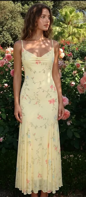 Cider Dress Floral Maxi thumbnail 1