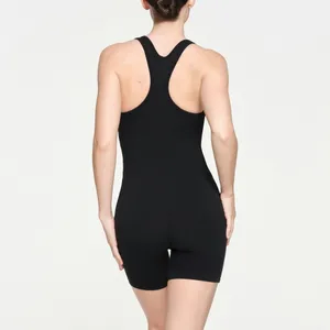 SKIMS OUTDOOR MID THIGH ONESIE, Size Large, $80 thumbnail 3