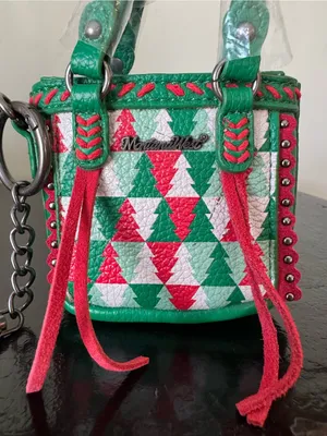 Montana West Mini Xmas Tote Blind Box Collection Christmas Tree NWOT thumbnail 2