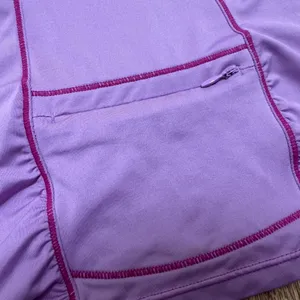 ATHLETA | Women's Lilac‎ Purple Cap Short Sleeve Athletic Fitted Workout Top, S thumbnail 4