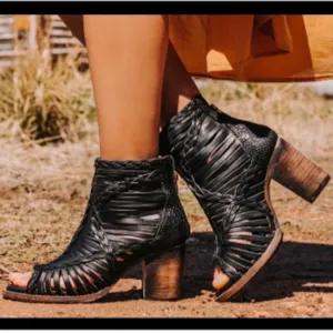 Freebird by Steven Booties. Black size 8.  thumbnail 1