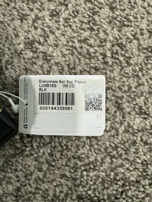 Lululemon Black Fleece Everywhere Belt Bag thumbnail 4