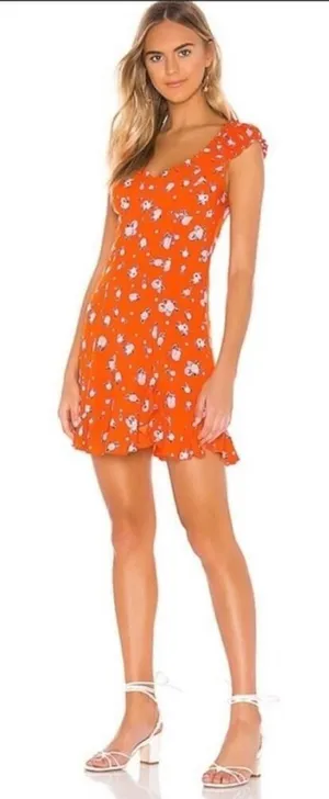 New Free People Like a Lady Mini‎ Dress thumbnail 1