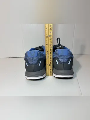 Nike blue/gray sneakers shoe women size 9 thumbnail 5