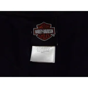Harley Davidson Womens Black‎ V Neck Tshirt Large Black thumbnail 5