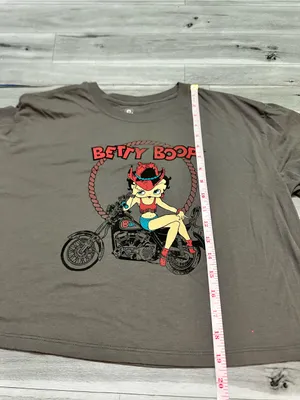 Betty Boop Women’s Tee with White Logo L thumbnail 7