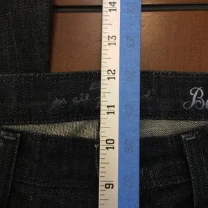 Seven for all Mankind 7fam bell bottom dark wash jeans 28 thumbnail 2