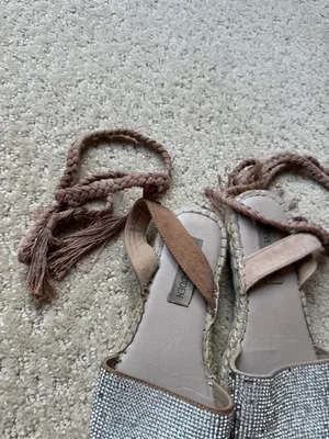 Steve Madden Mesa Rhinestone Espadrille Flats thumbnail 4