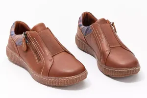 Clarks Brown Espadrilles with Patterned Accent thumbnail 1