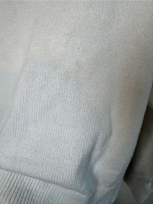 Hollister Cream Off-the-Shoulder Sweater with Red Cherry Patch thumbnail 5