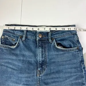 Reformation High & Skinny Jeans Havana Wash High Rise Blue‎ Denim Size 24 thumbnail 7